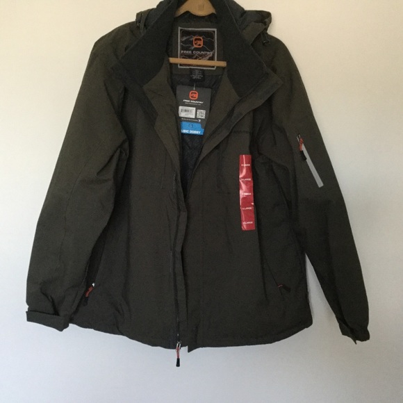 Free Country Other - ❄️ Brand New Free Country Cubic Dobby Parka Coat